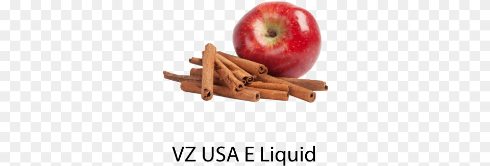 Vz Apple Cinnamon E Liquid Saigon Cinnamon, Food, Fruit, Plant, Produce Png