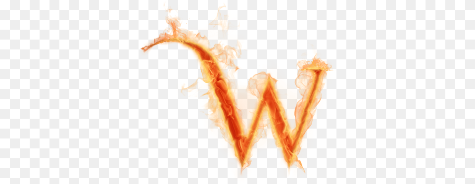 W Alphabet All Fire Letter W, Flame, Adult, Bride, Female Free Png Download