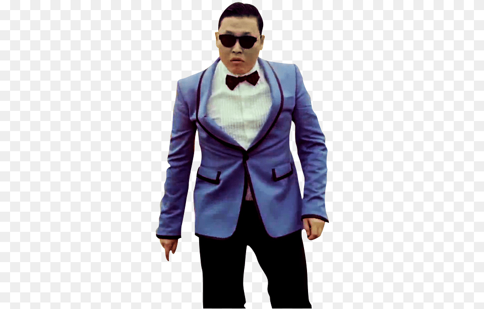 W Arte Pop Psy Gangnam Style, Accessories, Tie, Suit, Tuxedo Png Image