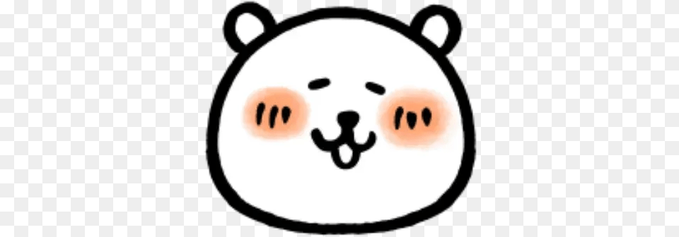 W Bear Emoji Whatsapp Stickers Stickers Cloud Teddy Fresh Logo Black And White, Snout, Rink, Sport, Hockey Png Image