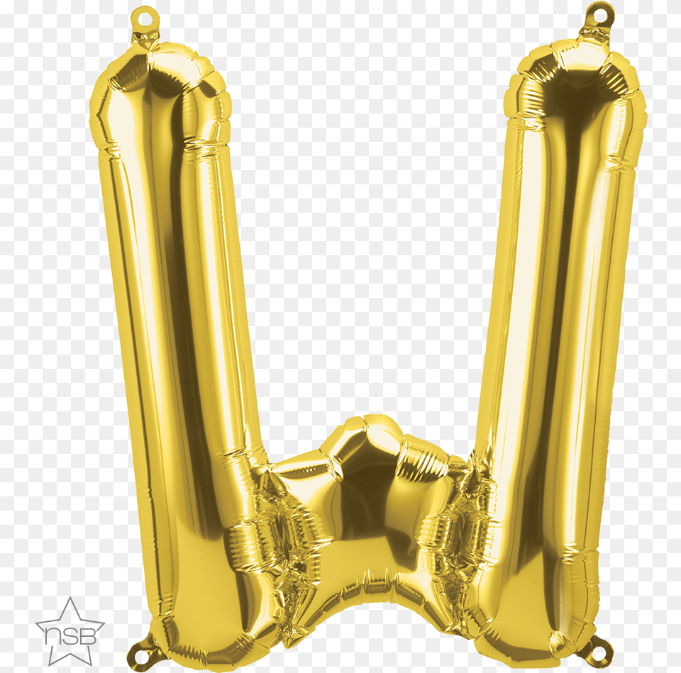 W Gold Balloon Letter W, Adult, Bride, Female, Person Png