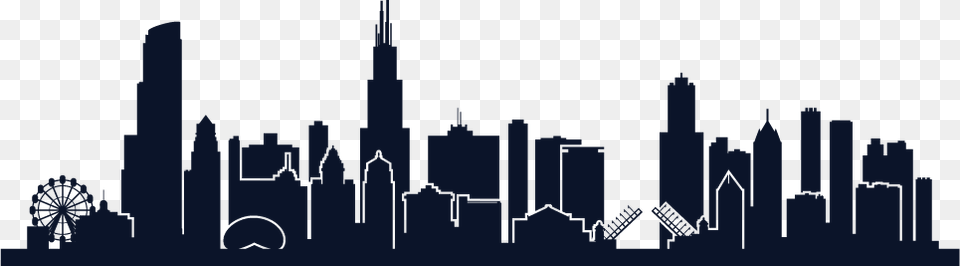 W Kinzie St Chicago City Skyline, Lighting, Cross, Symbol, Logo Free Png
