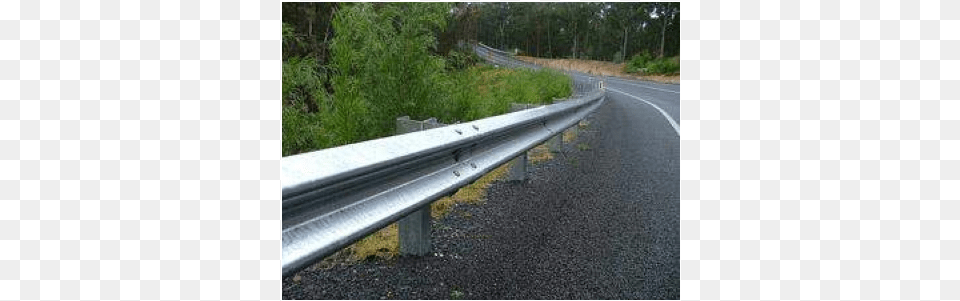 W Metal Beam Crash Barrier, Guard Rail Free Transparent Png