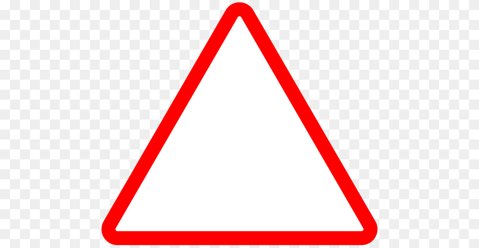 W Series Triangle, Sign, Symbol, Road Sign Free Png