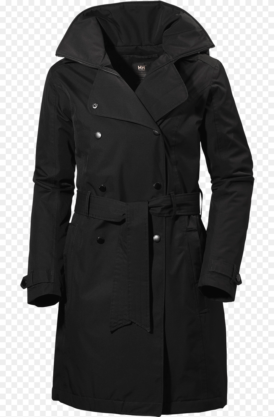 W Welsey Trench Insulated Trench Femme Naf Naf, Clothing, Coat, Overcoat, Trench Coat Free Png