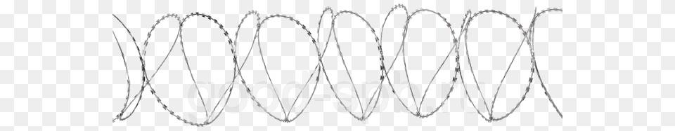 W640 H640 Spiralnyj Bare Echnikom, Wire, Barbed Wire Free Png