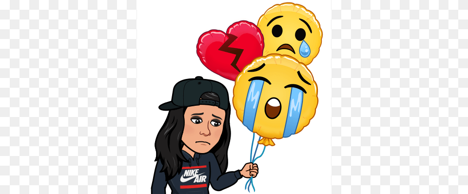 Waaah Guys I39m So Sad Right Now Sniff Sniff I Can39t Cartoon, Balloon, Adult, Female, Person Png Image