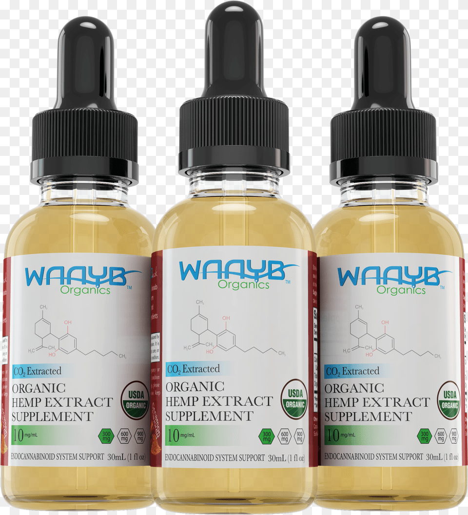 Waayb Organics Usda Certified Organic Cinnamon Cbd, Bottle, Cosmetics, Perfume Png