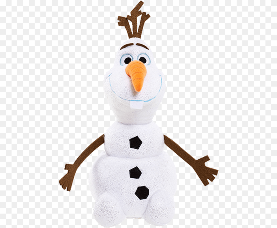 Wackelnder Olaf Peluche Olaf, Winter, Nature, Outdoors, Snow Free Png Download