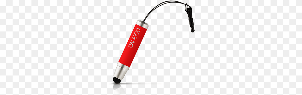 Wacom Stylus Bamboo Mini Red Accessories From Att Wacom Bamboo Stylus Mini, Smoke Pipe, Weapon, Dynamite Png Image