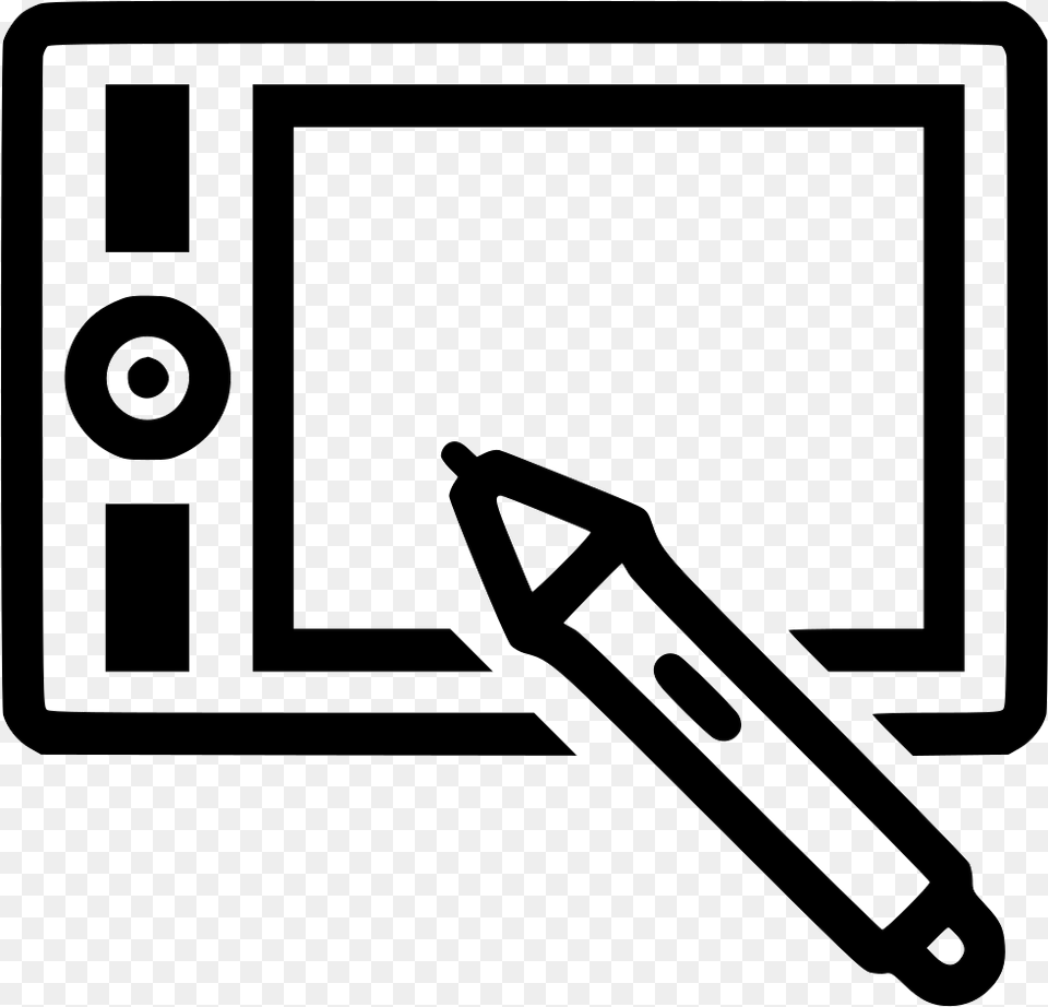 Wacom Tablet Wacom Icon, Blackboard Free Transparent Png