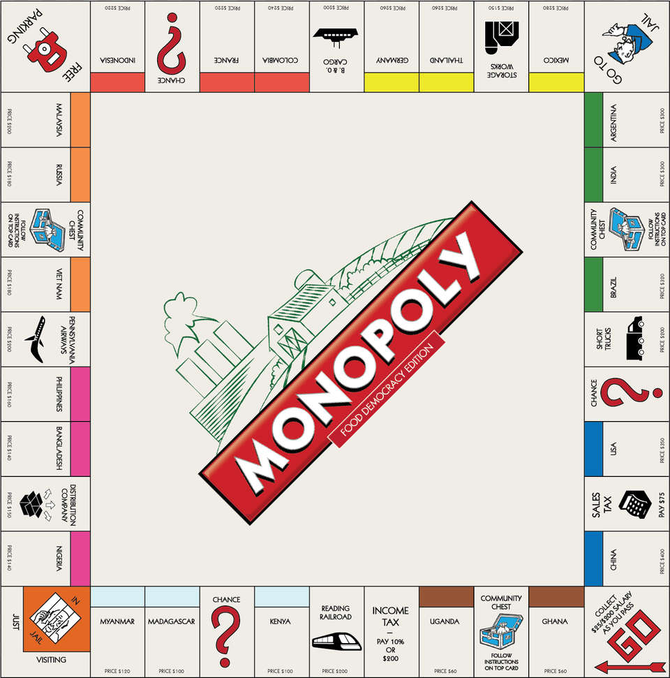 Waddingtons Monopoly Property Trading Board Game, Text Free Png Download