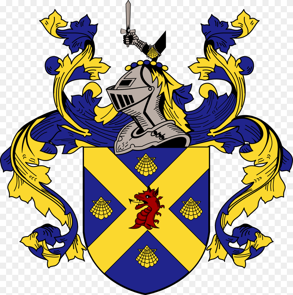 Wade Family Coat Of Arms, Armor, Shield Free Png