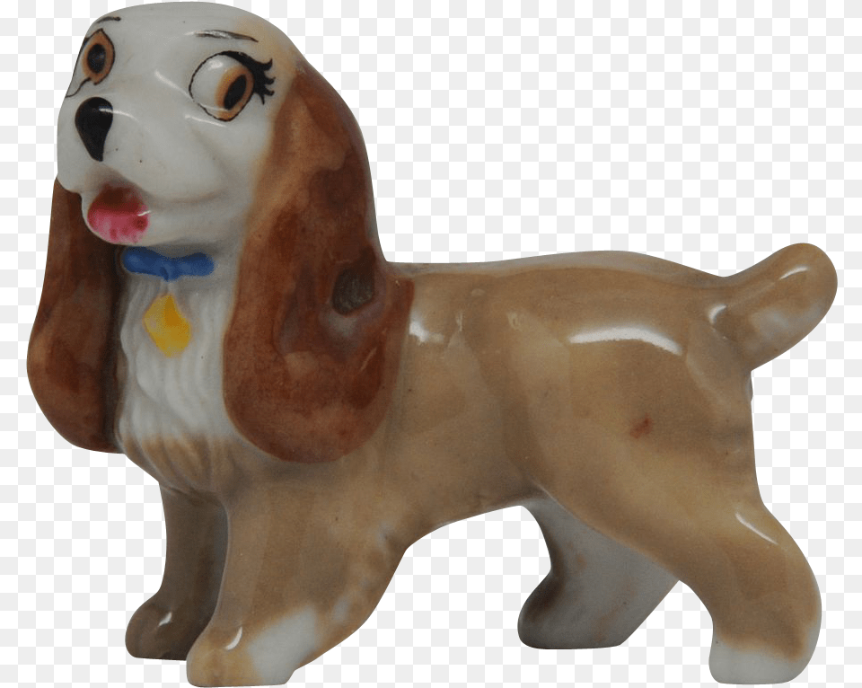 Wade Lady From Lady And The Tramp Basset Hound, Figurine, Art, Porcelain, Pottery Png Image