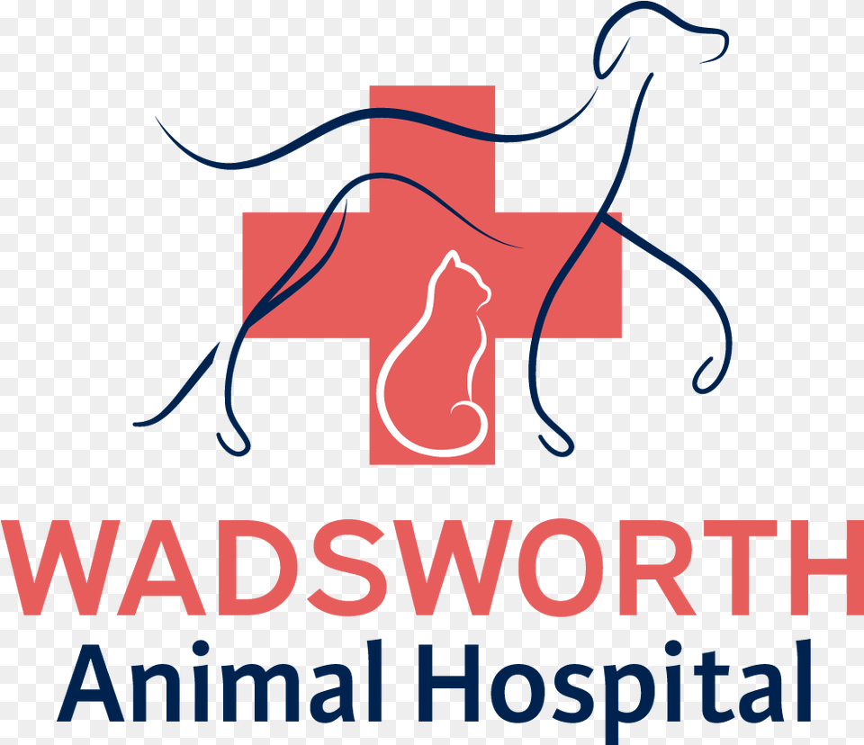 Wadsworth Animal Hospital Graphic Design, Logo, Symbol, Dynamite, Weapon Free Transparent Png