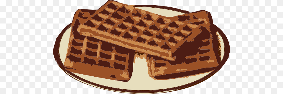 Waffle, Food, Sweets Free Png