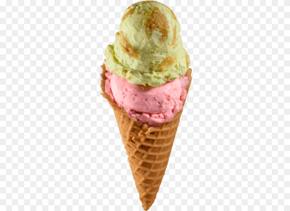Waffle Cone Ice Cream, Dessert, Food, Ice Cream, Soft Serve Ice Cream Free Png Download