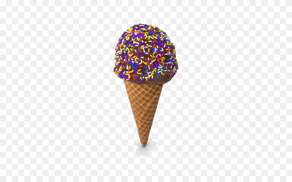 Waffle Cone Image Arts, Cream, Dessert, Food, Ice Cream Free Png Download