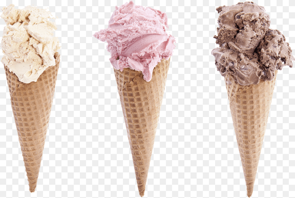 Waffle Cone Image Melting Ice Cream Cones, Dessert, Food, Ice Cream, Soft Serve Ice Cream Free Transparent Png