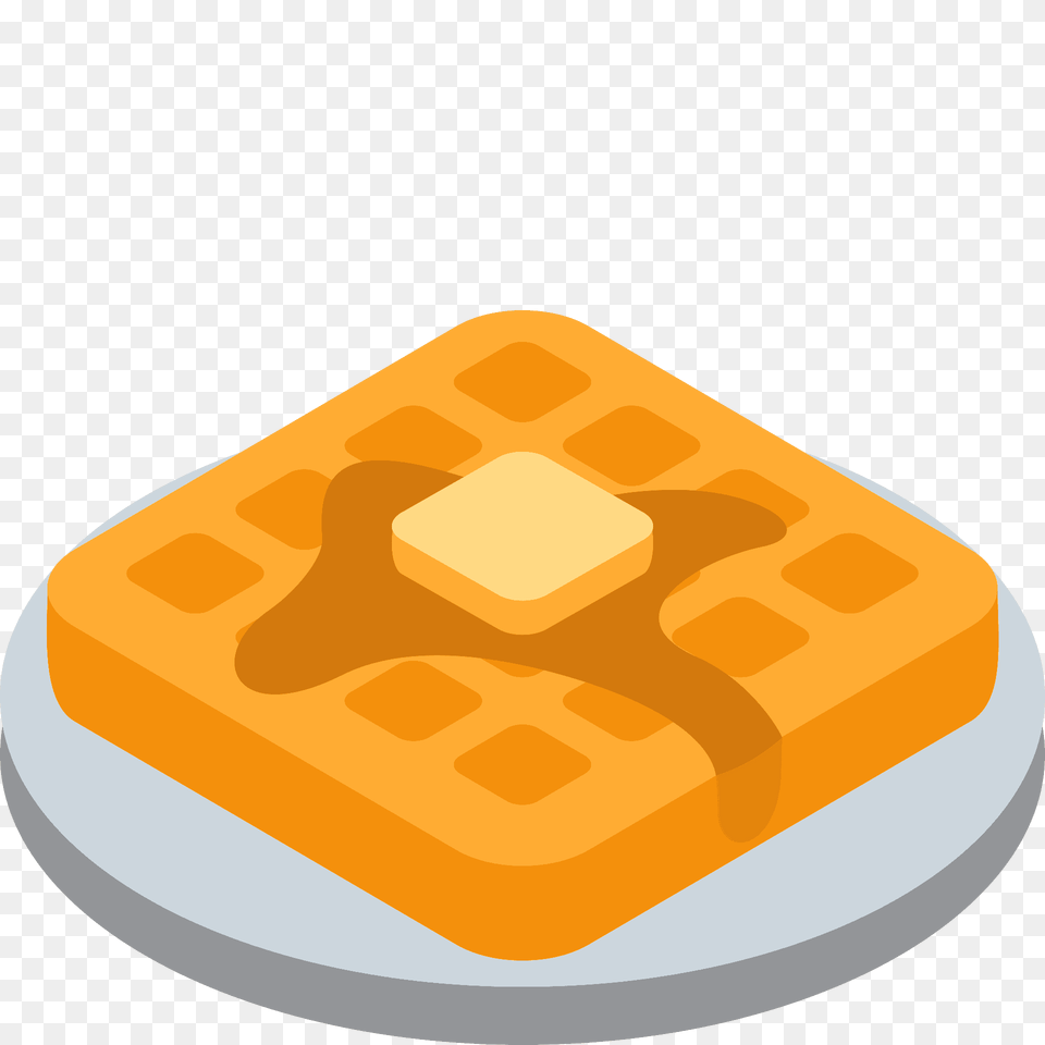 Waffle Emoji Clipart, Food, Sweets Free Png Download
