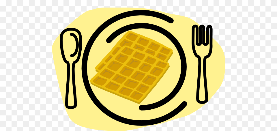 Waffle Plate Fork Clip Art, Cutlery, Birthday Cake, Cake, Cream Free Transparent Png