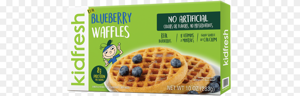 Waffles, Waffle, Food, Berry, Blueberry Png Image
