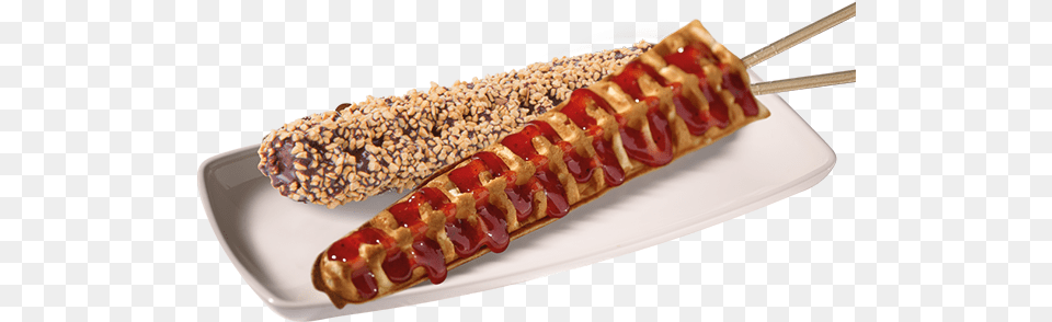 Waffles Are Delicious Waffle Da Passeggio, Food, Ketchup, Hot Dog Free Png