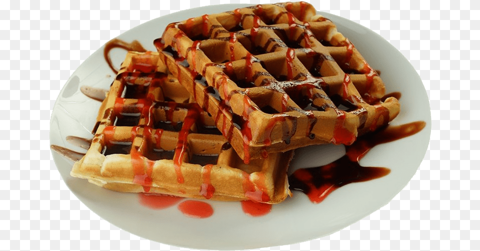 Waffles Background, Food, Waffle, Ketchup Free Png Download