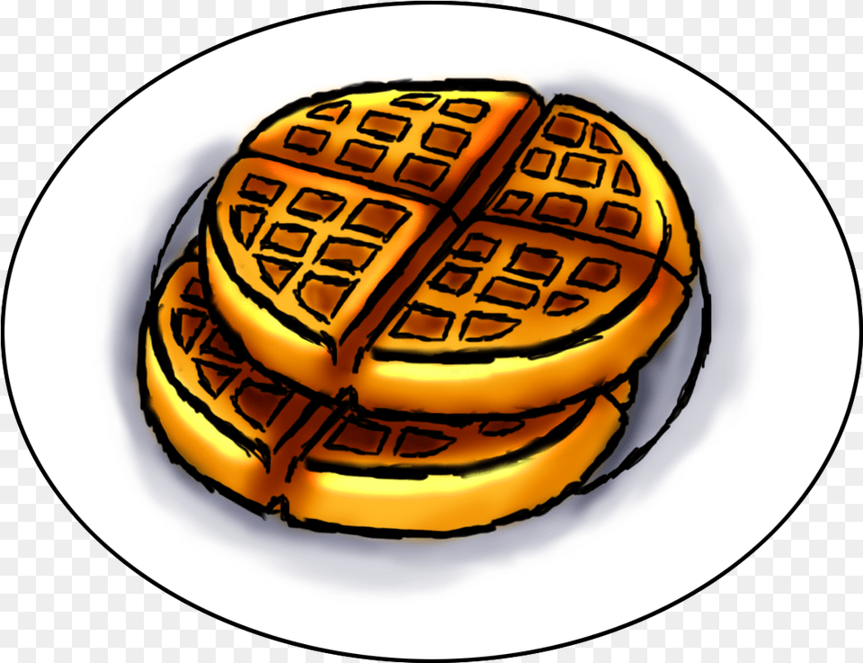 Waffles Clipart, Burger, Food, Waffle Free Png Download