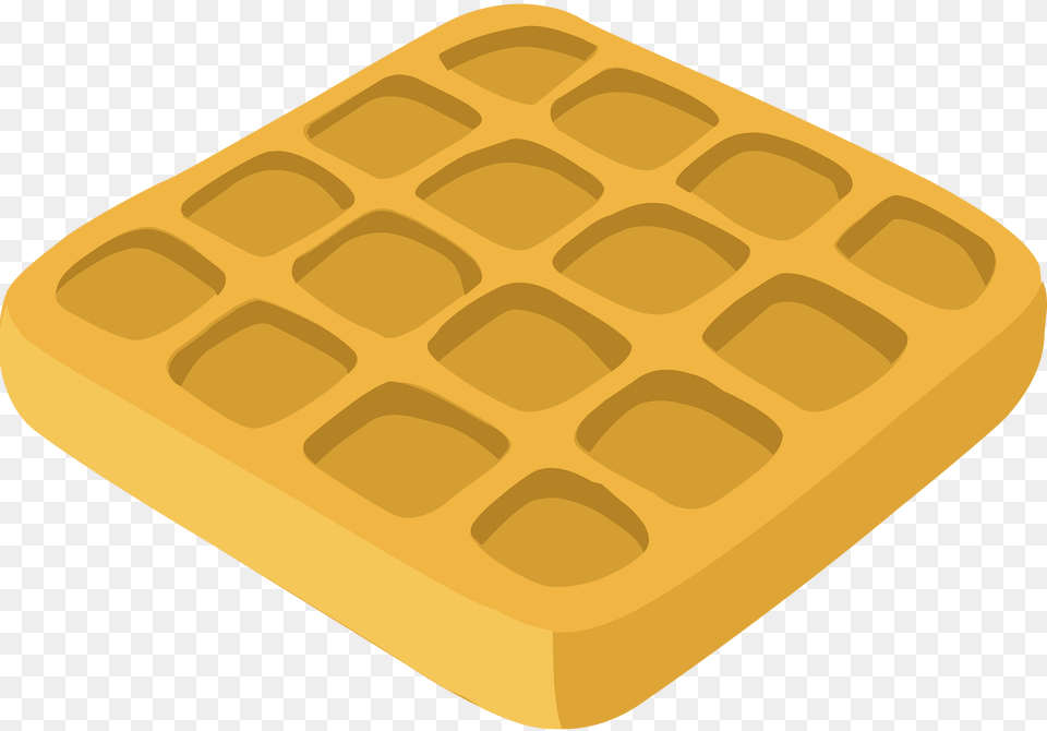 Waffles Clipart, Food Free Transparent Png