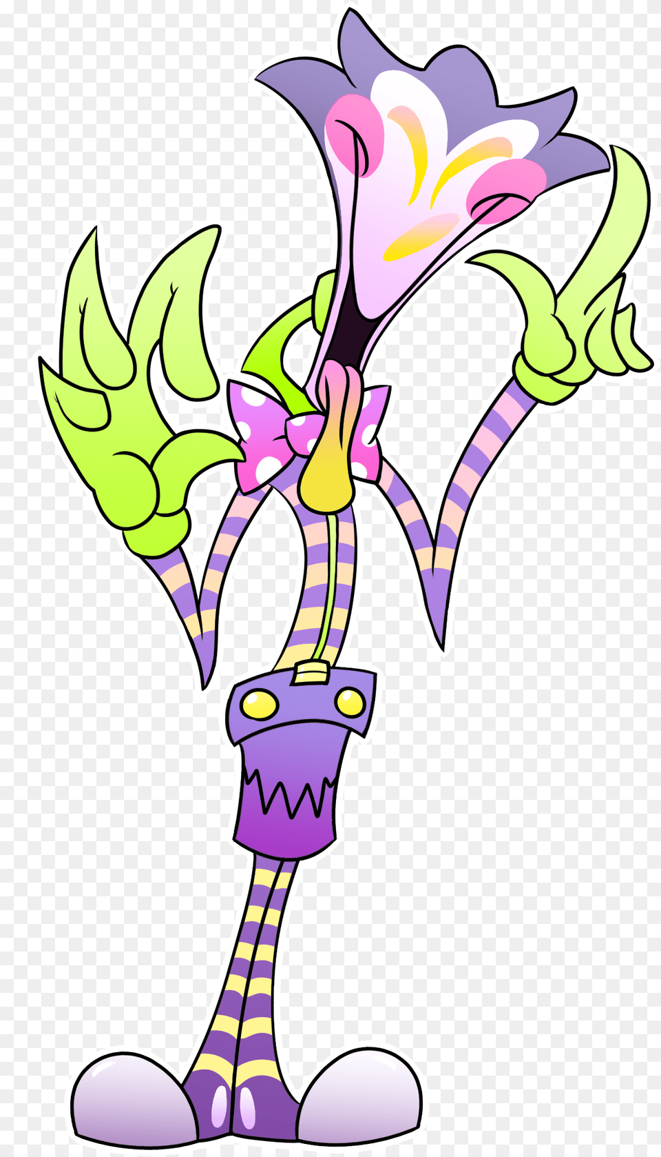Waffulsyrup Fictional Character, Purple, Flower, Plant, Art Free Transparent Png