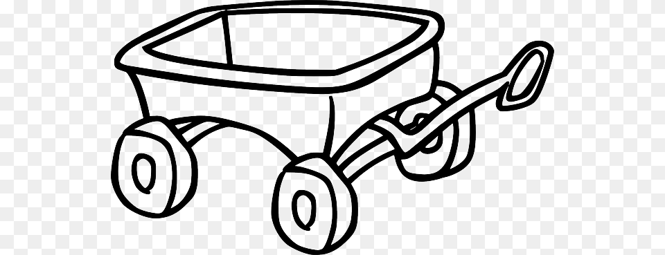 Wagon Clipart Black And White Clip Art, Transportation, Vehicle, Carriage, Ammunition Png