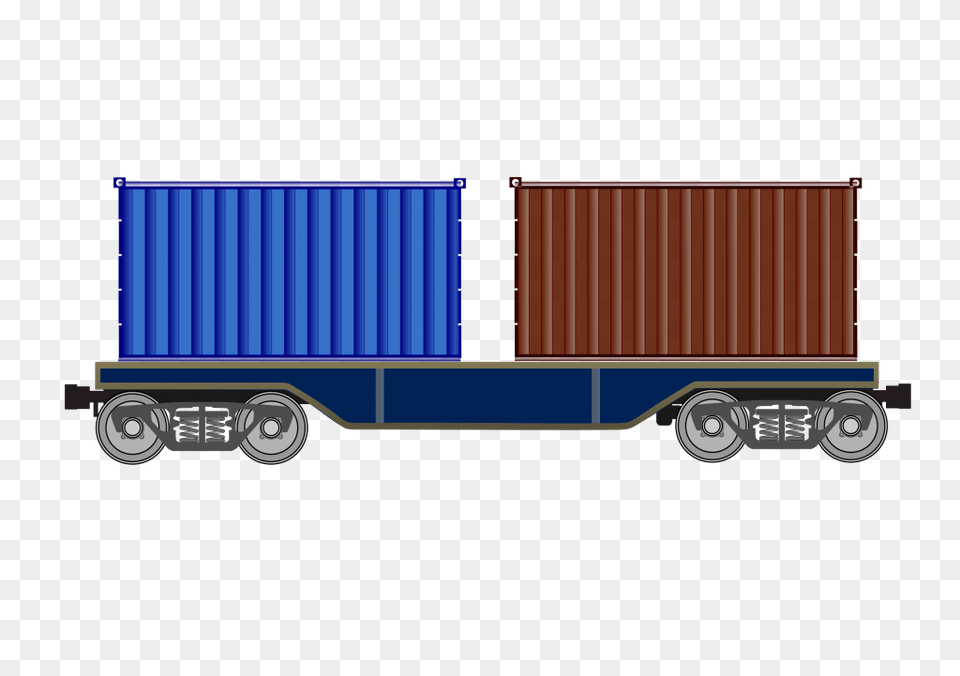 Wagon Image, Shipping Container, Machine, Wheel, Railway Free Transparent Png