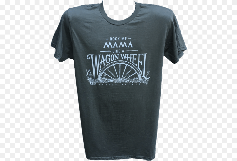 Wagon Wheel, Clothing, Shirt, T-shirt, Machine Free Png Download