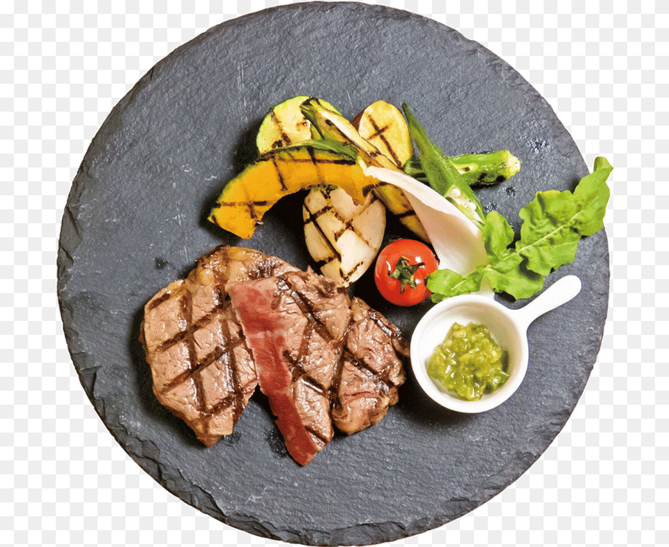 Wagyu Chateaubriand Fillet Steak Side Dish, Food, Food Presentation, Meat, Lunch Free Png Download