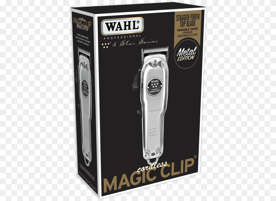 Wahl Magic Clip Cordless Metal, Blade, Razor, Weapon, Bottle Free Png