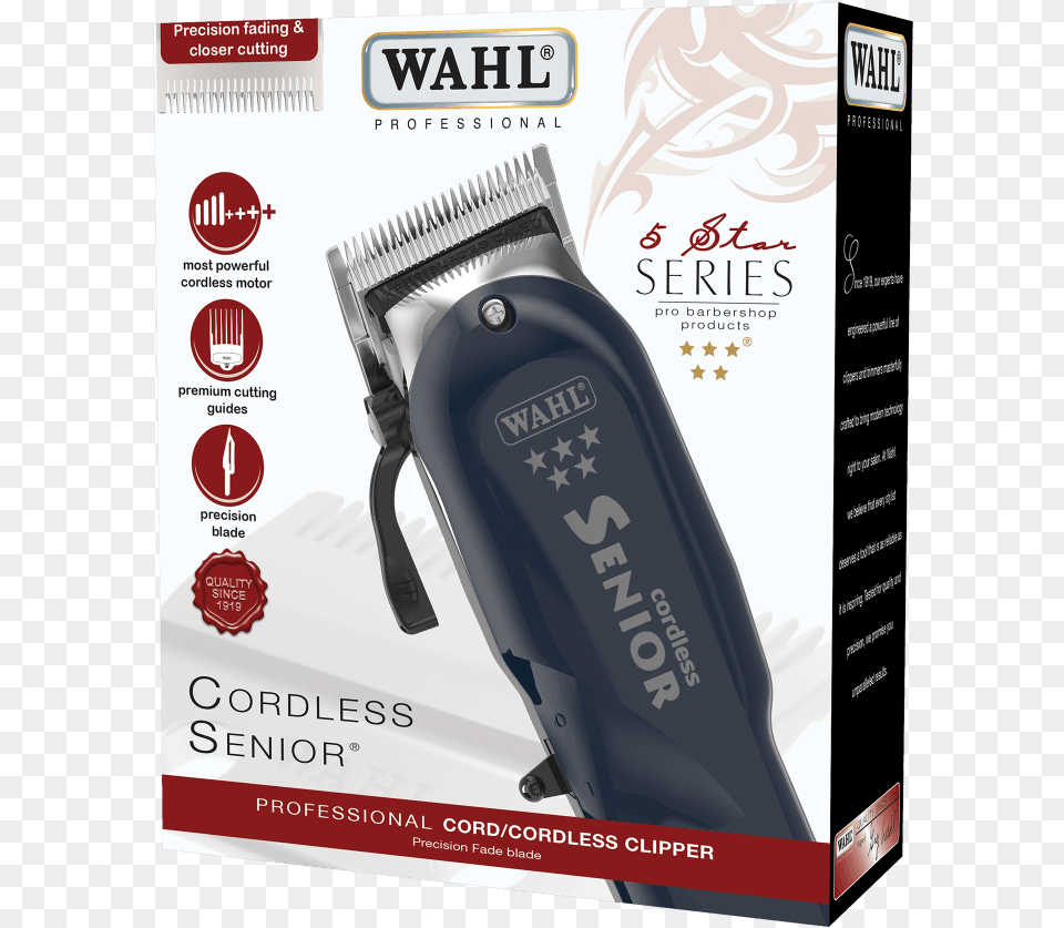 Wahl Senior Clipper Cordless, Blade, Razor, Weapon Png