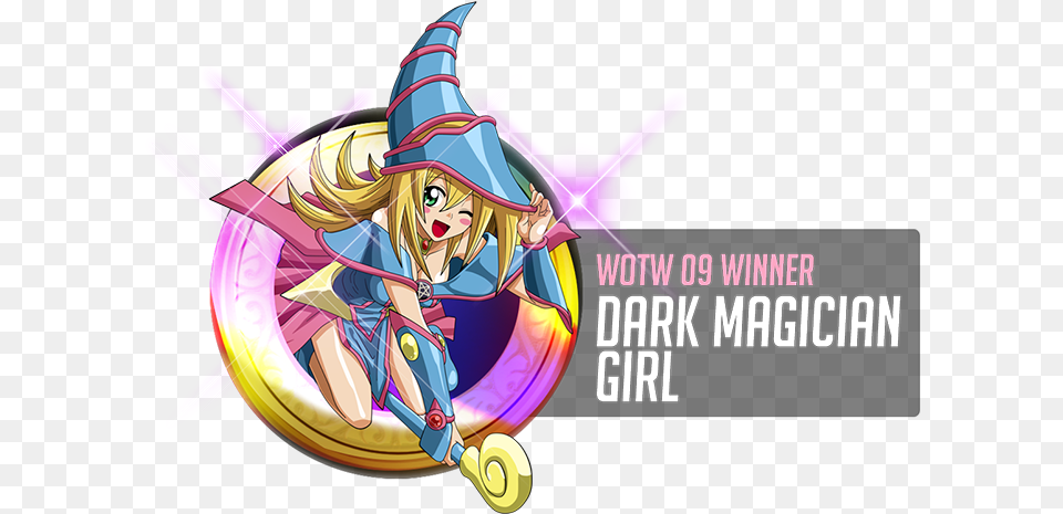 Waifu Of The Week 09 Masters Of Magic Waifu Watch Anime Dark Magician Girl, Book, Comics, Publication, Face Free Png