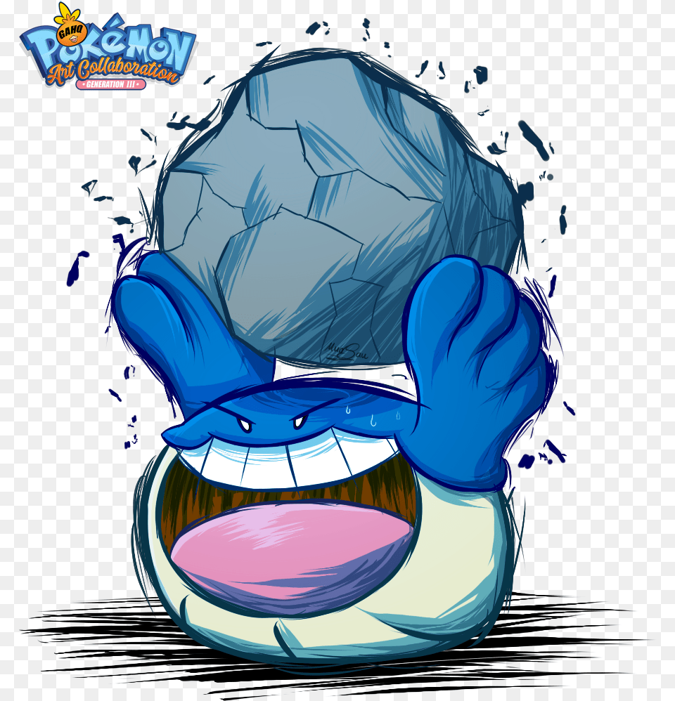 Wailmer Used Strength And Whirpool In Our Pokemon Pokemon Wailmer, Book, Comics, Publication, Baby Free Transparent Png