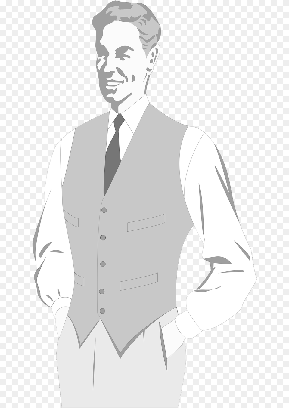 Waistcoats Tuxedo, Vest, Suit, Clothing, Shirt Free Transparent Png