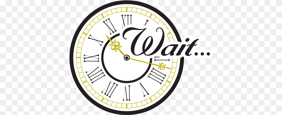 Wait Branding Hourglass Alice In Wonderland, Analog Clock, Clock Free Png