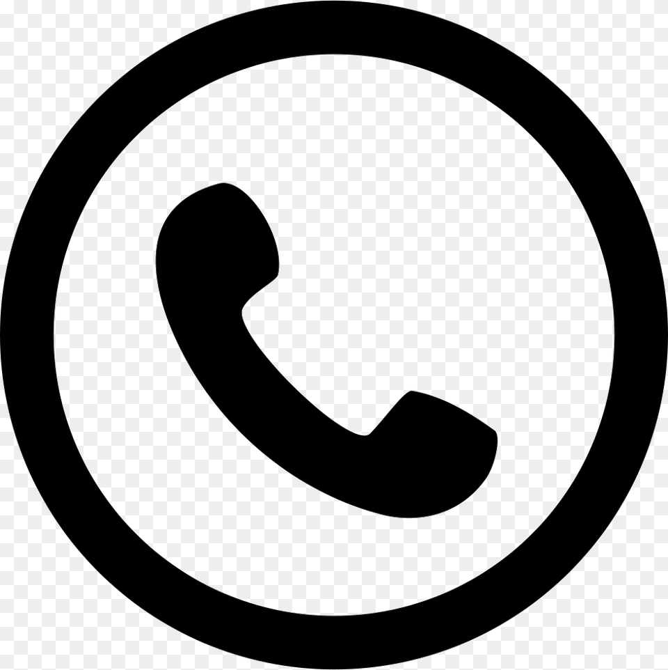 Wait For A Call Call Icon Black, Symbol, Smoke Pipe, Sign Png Image