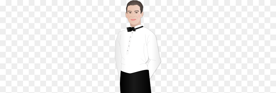 Waiter, Accessories, Sleeve, Shirt, Long Sleeve Png Image