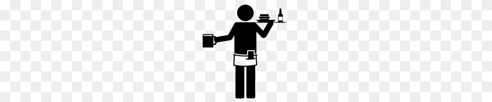 Waiter, Gray Png Image