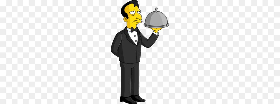 Waiter, Person, Face, Head, Performer Free Png Download