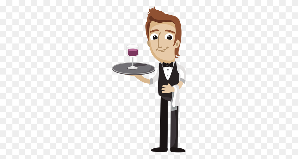 Waiter, Magician, Performer, Person, Face Png