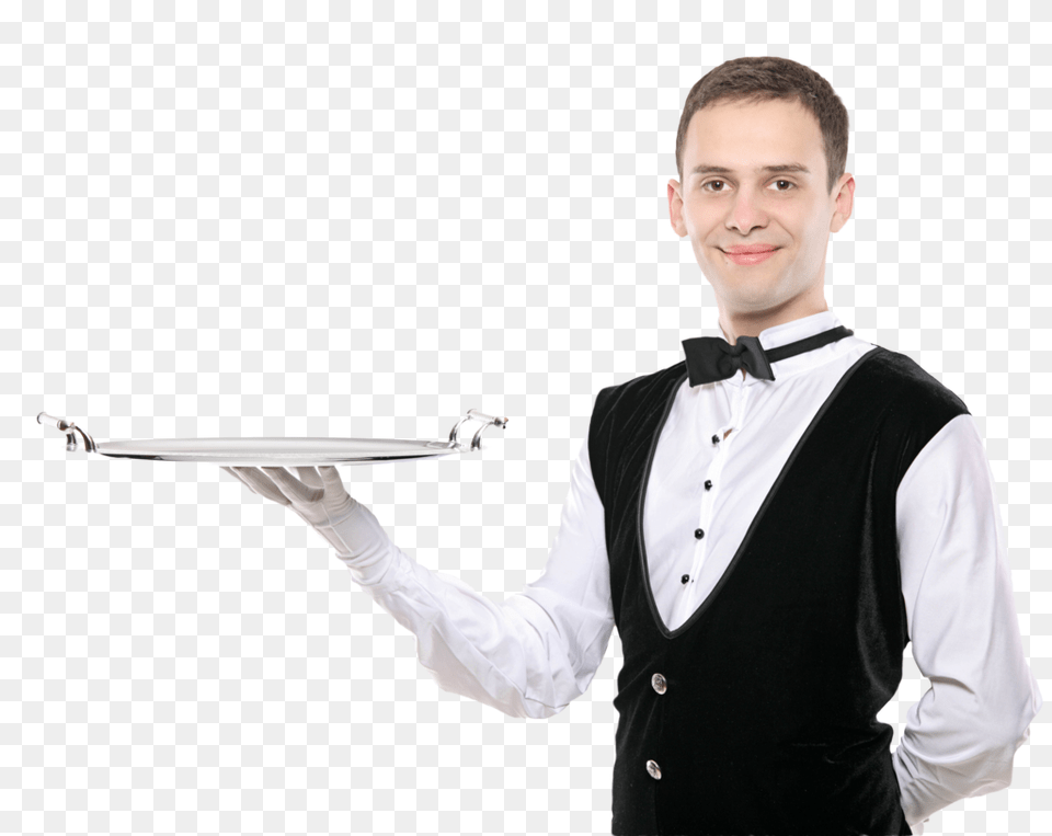 Waiter, Suit, Clothing, Shirt, Formal Wear Png Image