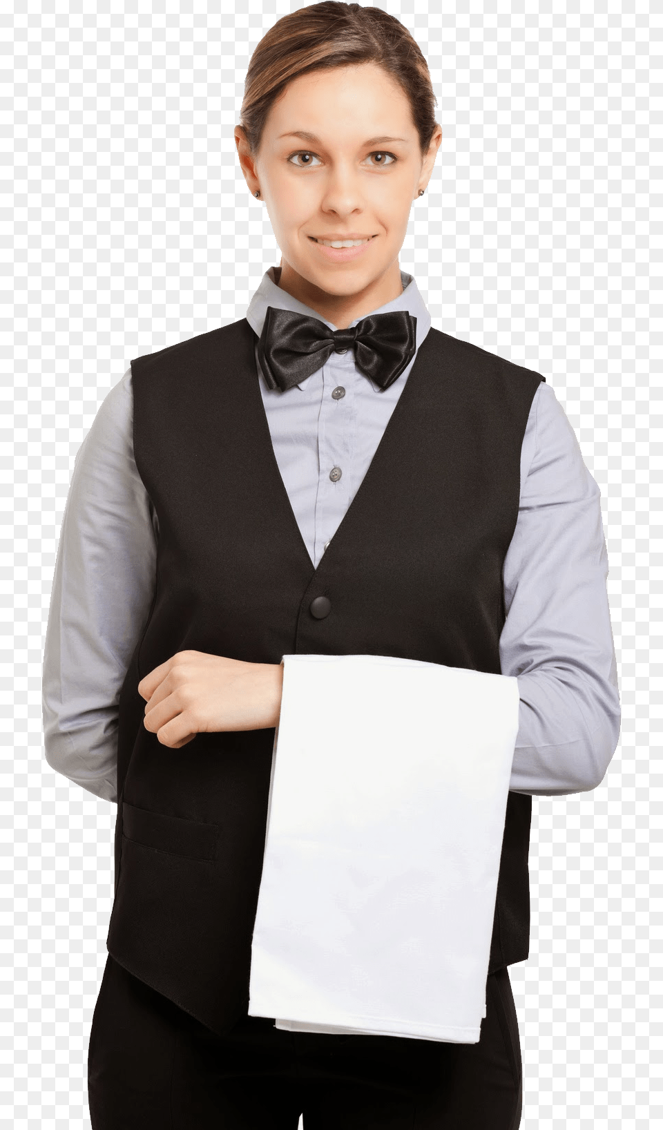 Waiter, Vest, Tuxedo, Clothing, Formal Wear Free Transparent Png