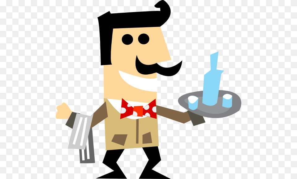 Waiter Clip Art, People, Person, Nature, Outdoors Free Transparent Png