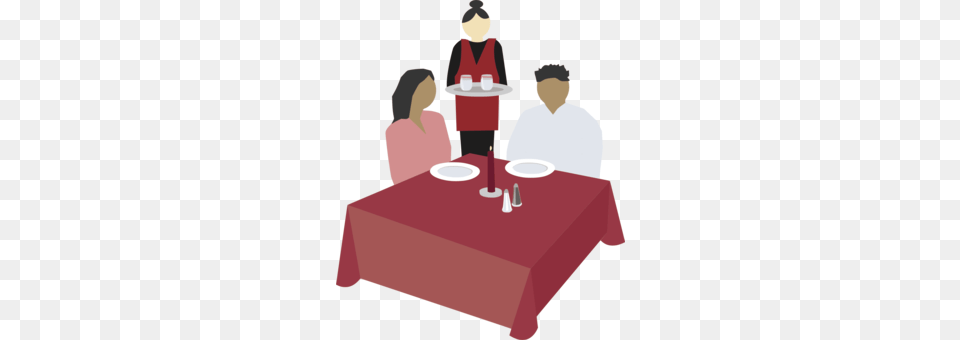 Waiter Computer Icons Cartoon, Tablecloth, Table, Dining Table, Furniture Png